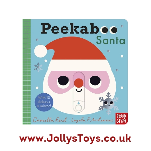 Peekaboo Santa Baby Book